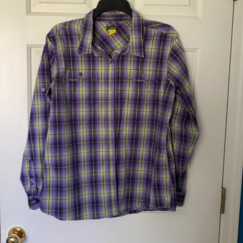 Cabela’s long sleeve button up shirt